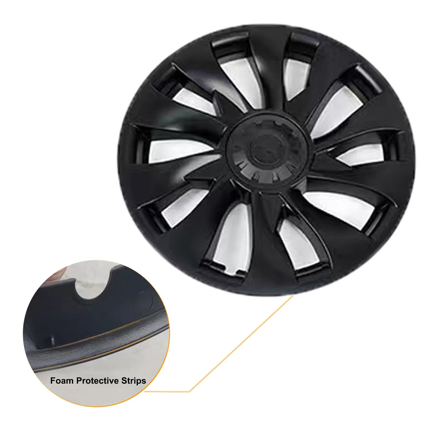 1 pcs of Performance Wheel Covers For Tesla Model 3 18'' Aero Wheels-Yeslak