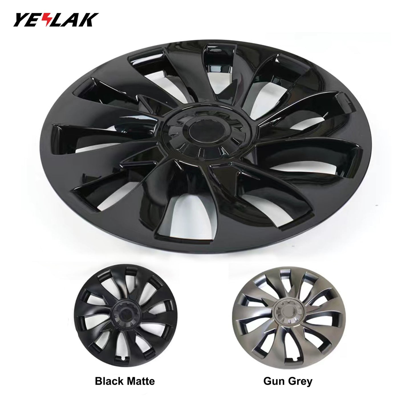 1 pcs of Performance Wheel Covers For Tesla Model 3 18'' Aero Wheels-Yeslak