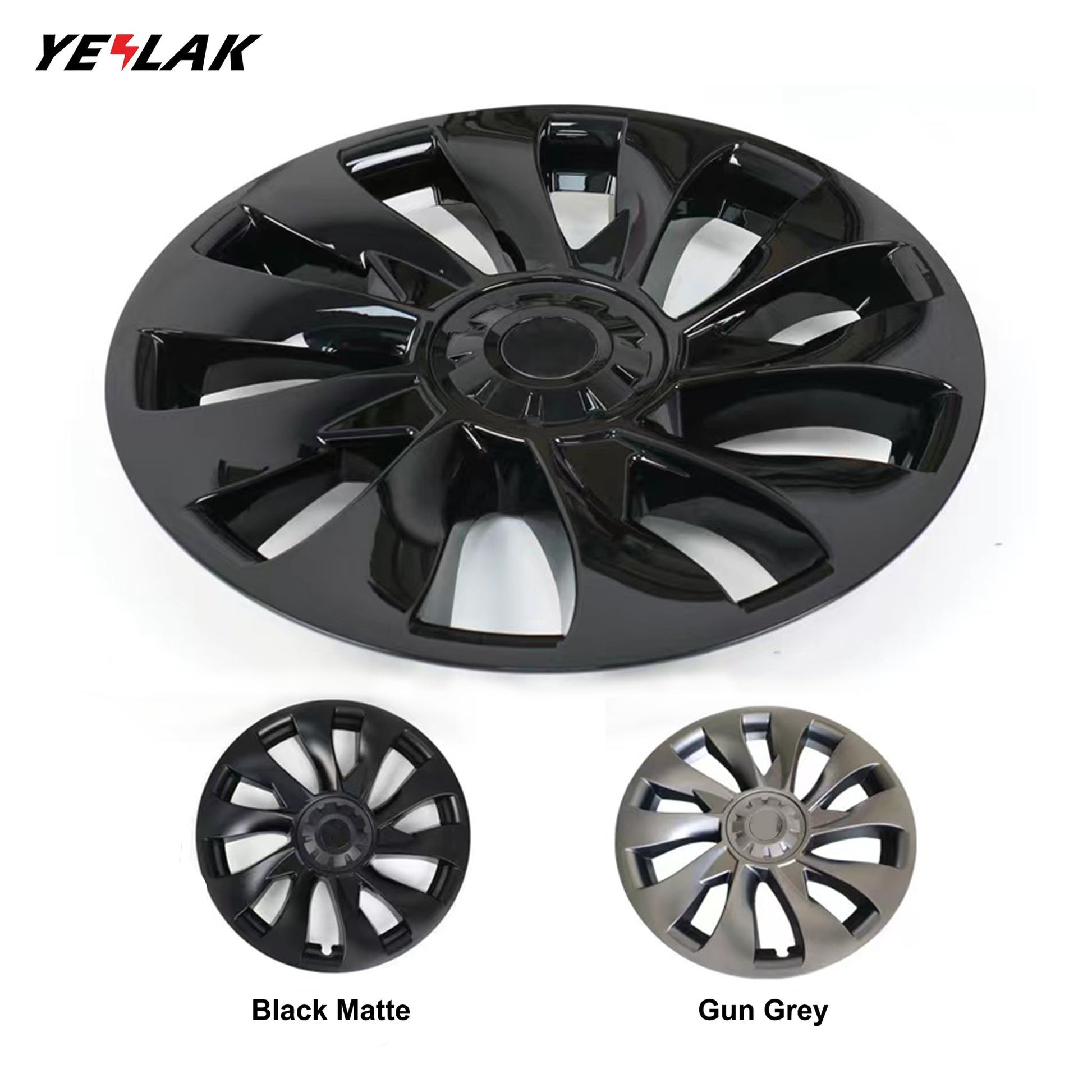 1 pcs of Performance Wheel Covers For Tesla Model 3 18'' Aero Wheels-Yeslak