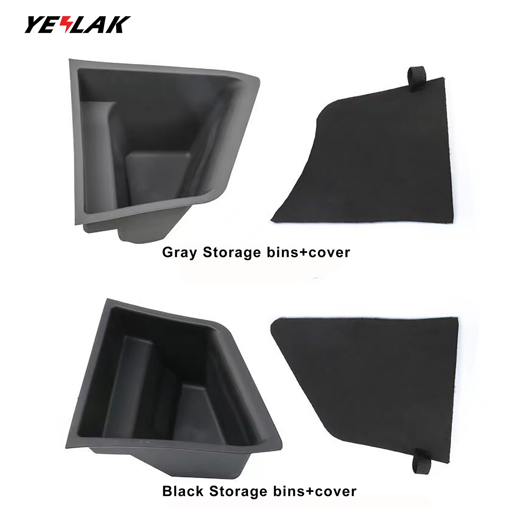 Trunk Storage Bins For Tesla Model 3-Motor Vehicle Interior Fittings-Yeslak