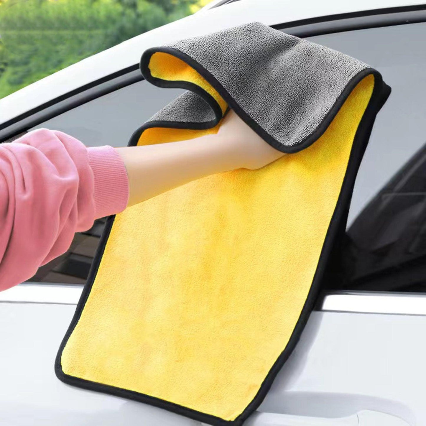 Microfiber Absorbent Car Wash Towels for Tesla-Vehicles & Parts-Yeslak