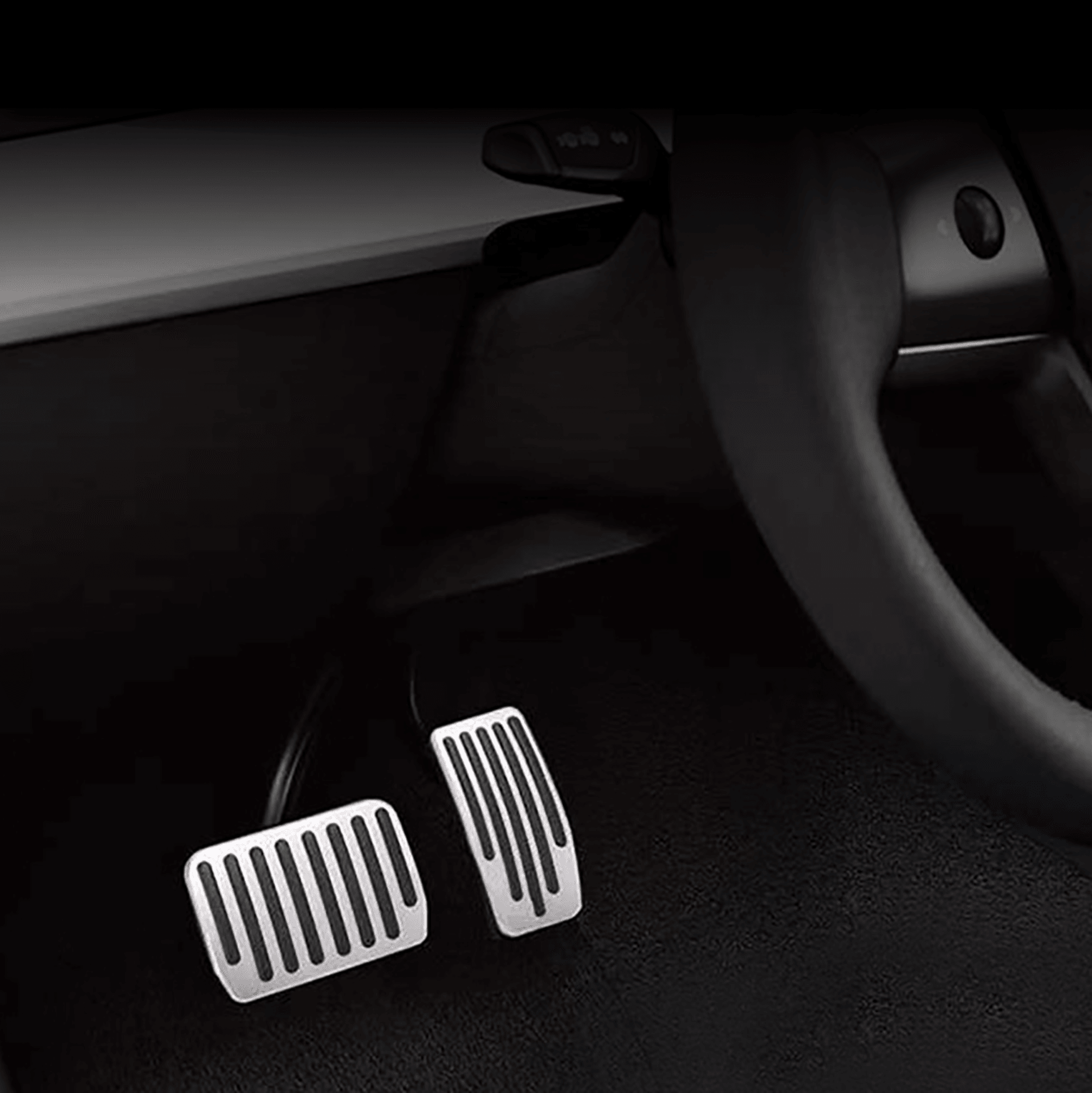 tesla model 3 performance pedale Best Performance Foot Pedals Set For Tesla Model Y/3 – Yeslak Tesla Accessories