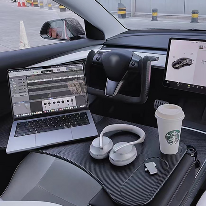 Car Laptop Holder/car Office/car Laptop Desk/travel Desk For - Temu