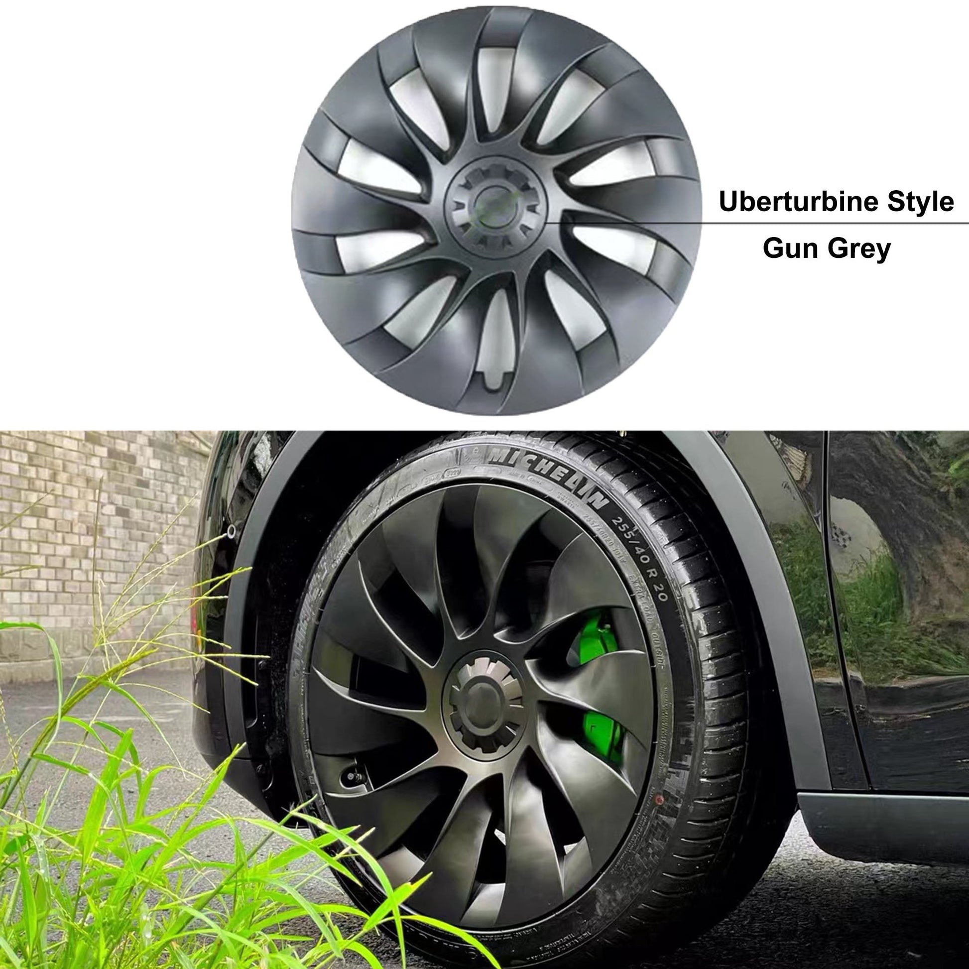 1 Pcs of Performance Wheel Covers for Tesla Model Y 20'' Induction Wheels-Vehicles & Parts-Yeslak