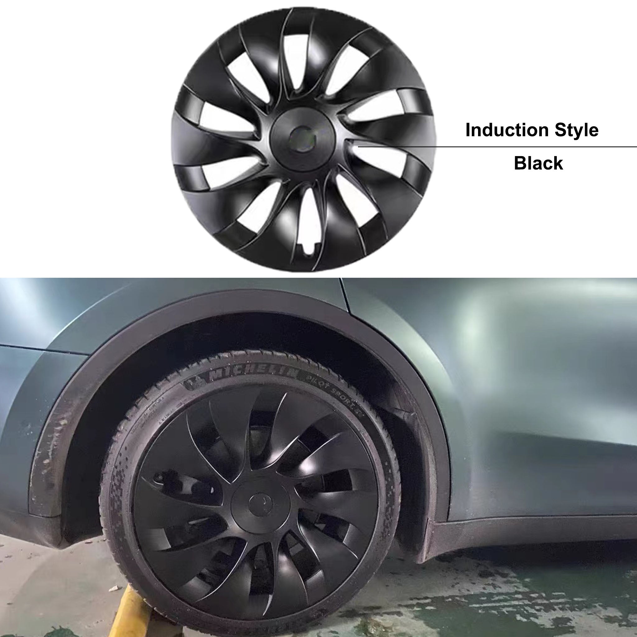 1 Pcs of Performance Wheel Covers for Tesla Model Y 20'' Induction Wheels-Vehicles & Parts-Yeslak