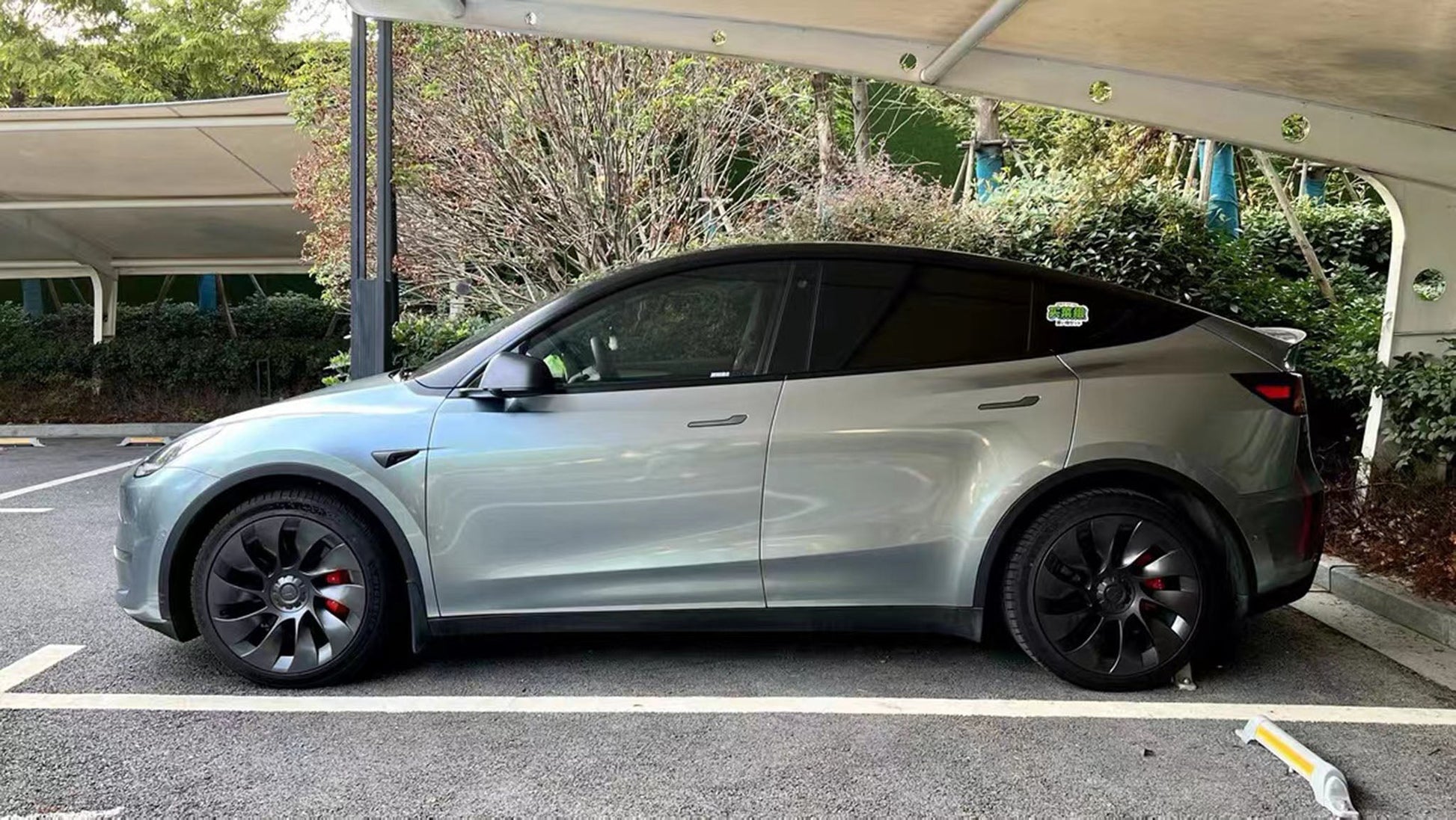 1 Pcs of Performance Wheel Covers for Tesla Model Y 20'' Induction Wheels-Vehicles & Parts-Yeslak
