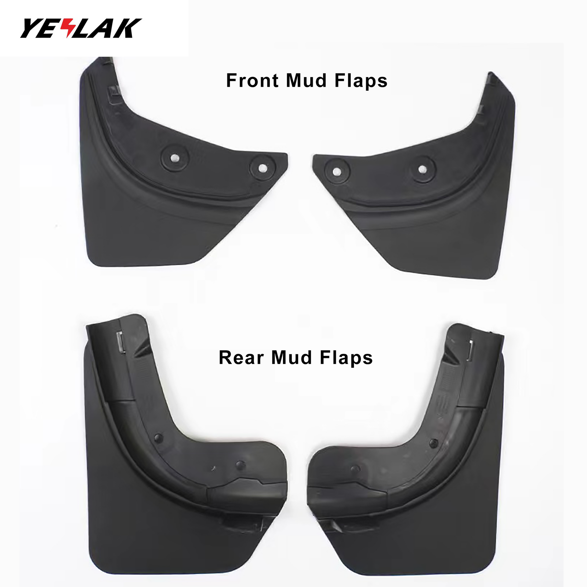 4 Teile/satz Auto Schlamm Flaps Vorne Kotflügel Hinten Splash Guards  Kotflügel Auto Kotflügel Schmutzfänger Für Tesla Modell 3 2016 ~ 2019