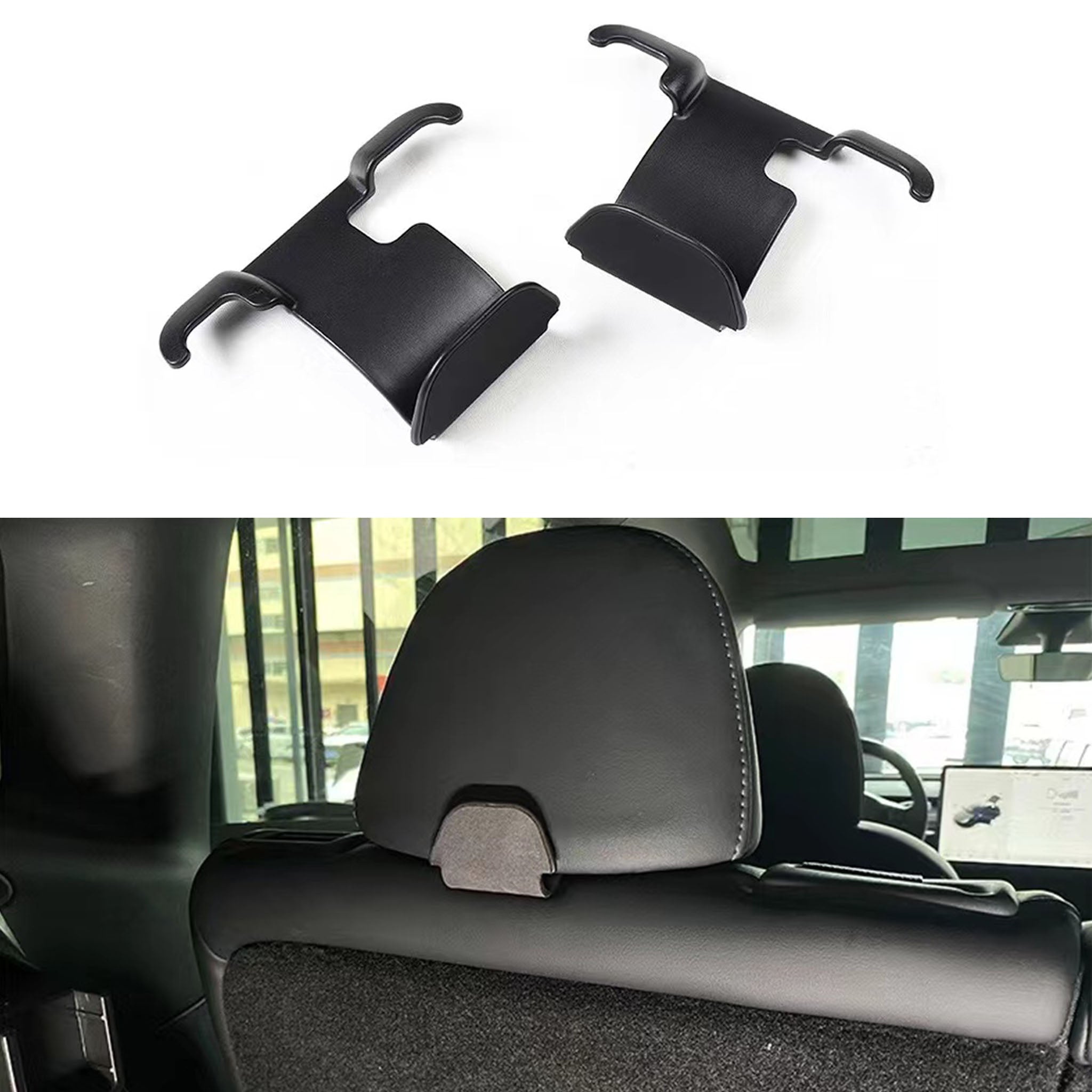 Back Seat Headrest Hanger Hook for Tesla Model 3&Y-Vehicles & Parts-Yeslak
