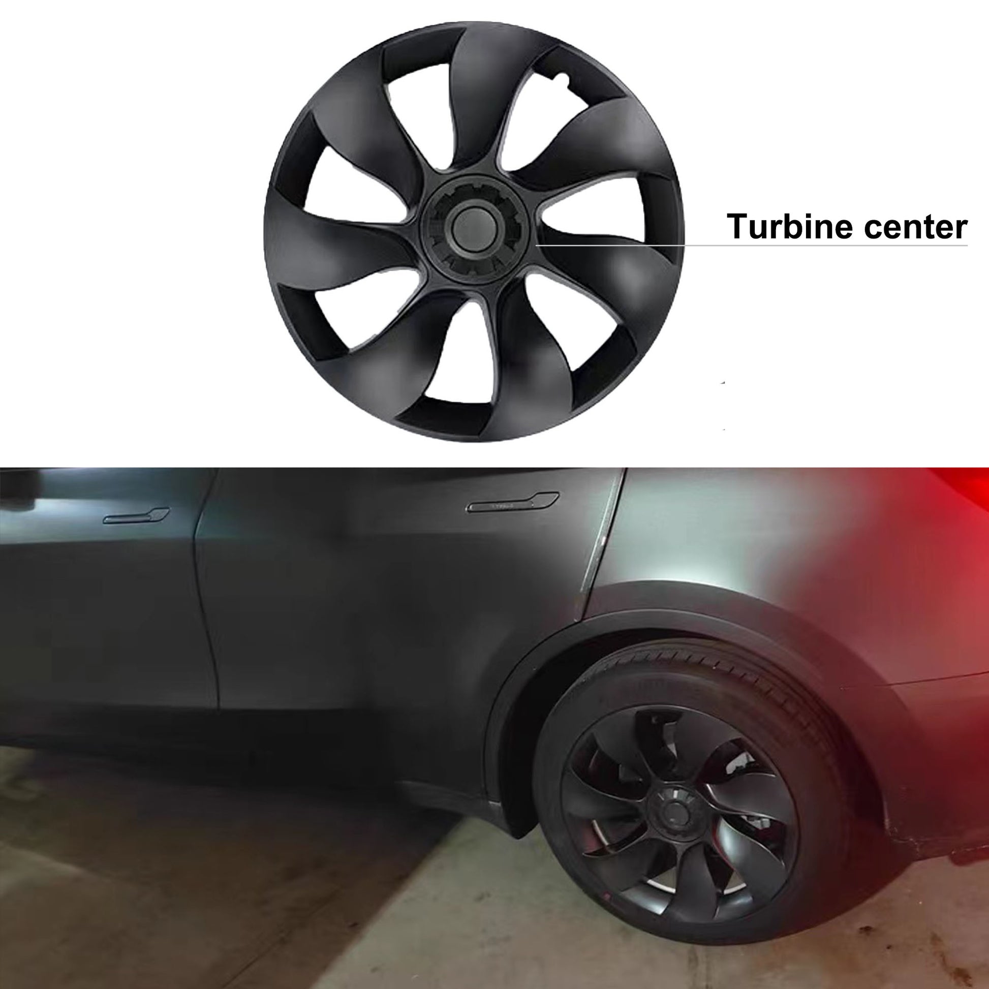 Enjoliveurs de performance au design de turbine pour la Tesla Model Y –  Shop4Tesla