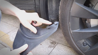tesla model y mud flap installation video- Yeslak
