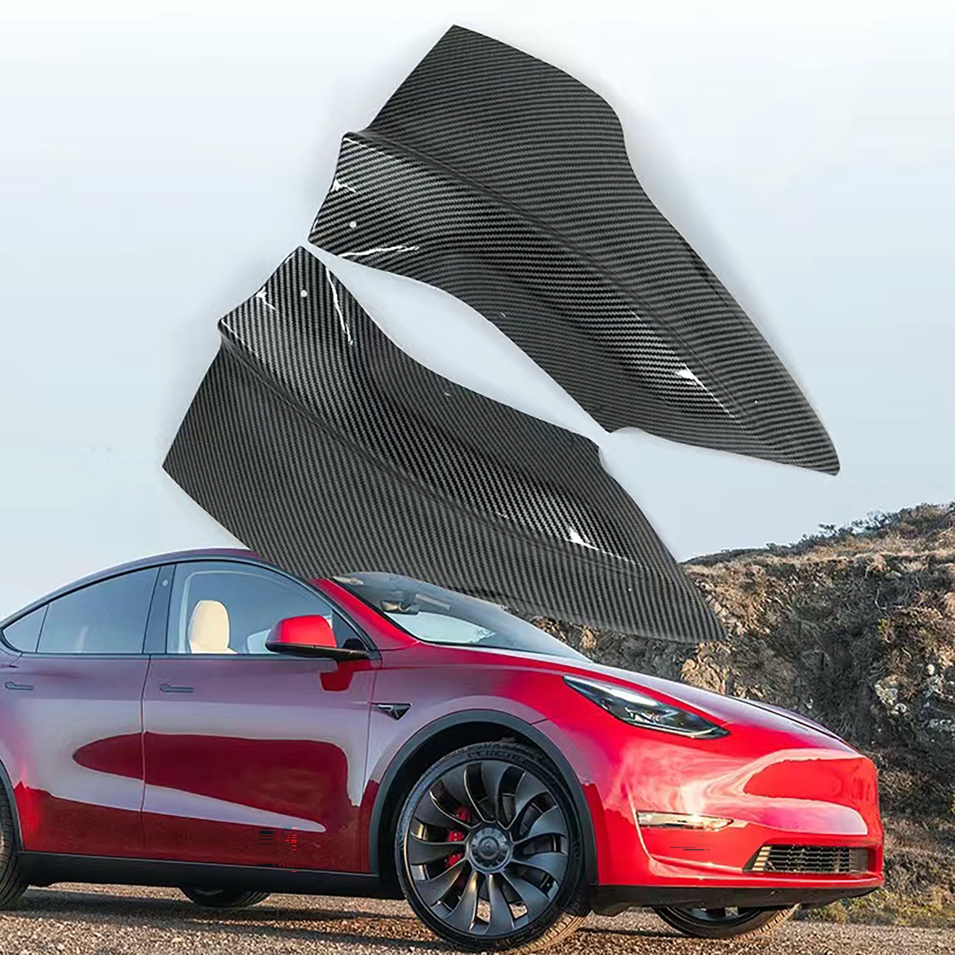 Front Bumper Splitter for Telsa Model 3&Y-Vehicles & Parts-Yeslak